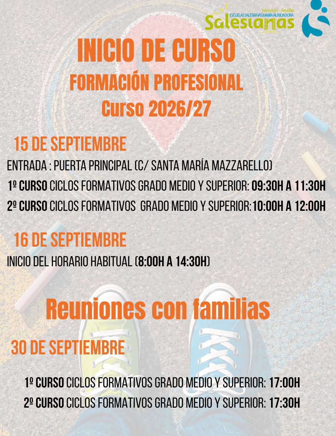 INICIO DE CURSO FP 26-27